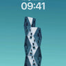 Futurist Spire Wallpaper with Geometric Lightplay wallpaper for iPhone, iPad & Mac