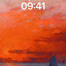 Crimson Horizon Wallpaper with Silent Sail wallpaper for iPhone, iPad & Mac