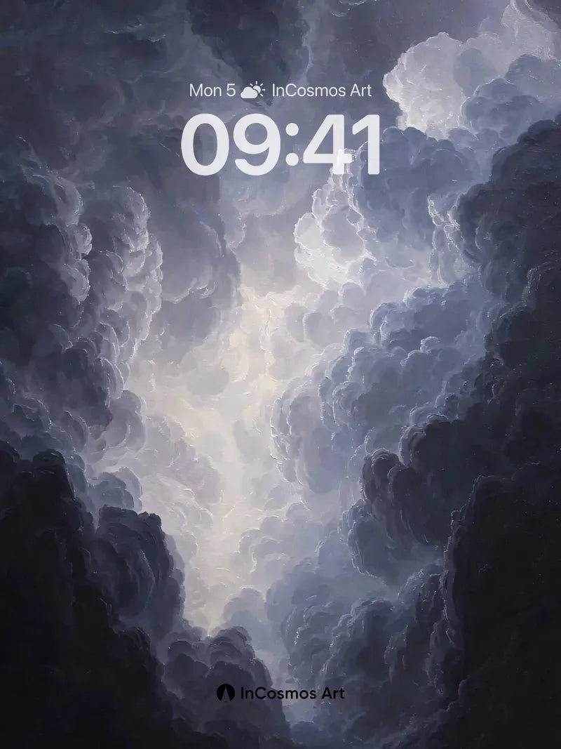 Storm Core Wallpaper in Deep Haze