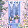 Pastel Reverie Wallpaper with Flower-Crowned Window wallpaper for iPhone, iPad & Mac