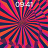 Pulsing Prism Wallpaper with Geometric Spiral wallpaper for iPhone, iPad & Mac