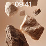 Floating Stone Wallpaper with Weightless Gravity wallpaper for iPhone, iPad & Mac