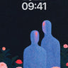 Silent Garden Wallpaper with Celestial Glow wallpaper for iPhone, iPad & Mac