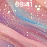 Luminous Veil Wallpaper with Starlight Drift wallpaper for iPhone, iPad & Mac