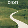 Winding Path Green Hills Wallpaper
