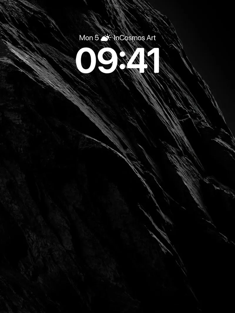 Shadowed Ridge Wallpaper with Liquid Depth