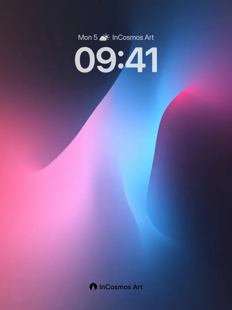 Luminous Veil Wallpaper with Ethereal Drift