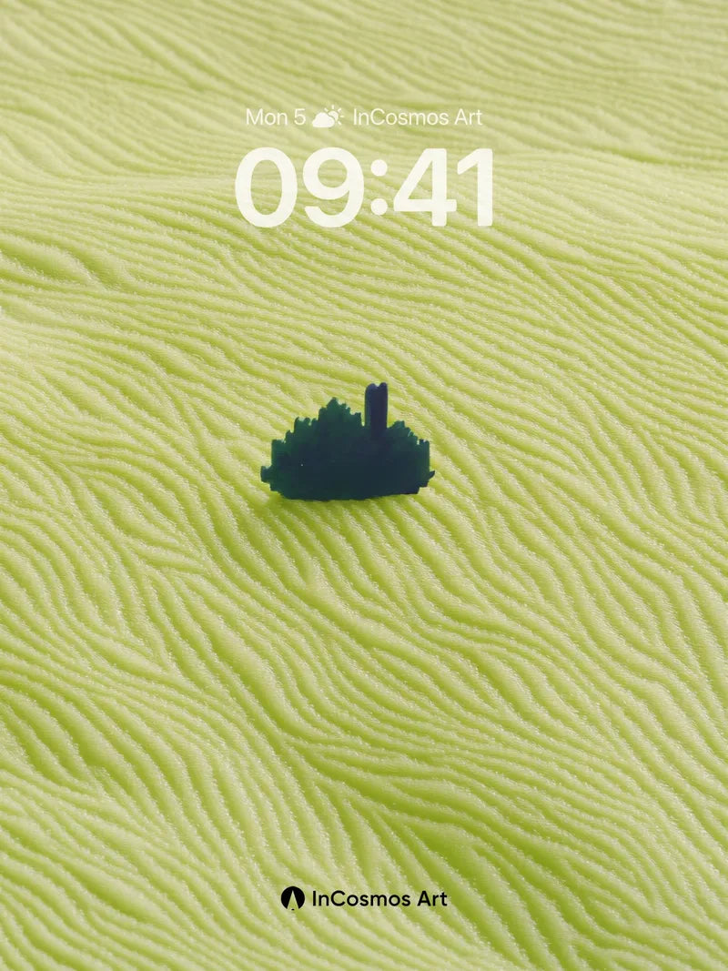 Serenity Ridge Wallpaper with Miniature Forest
