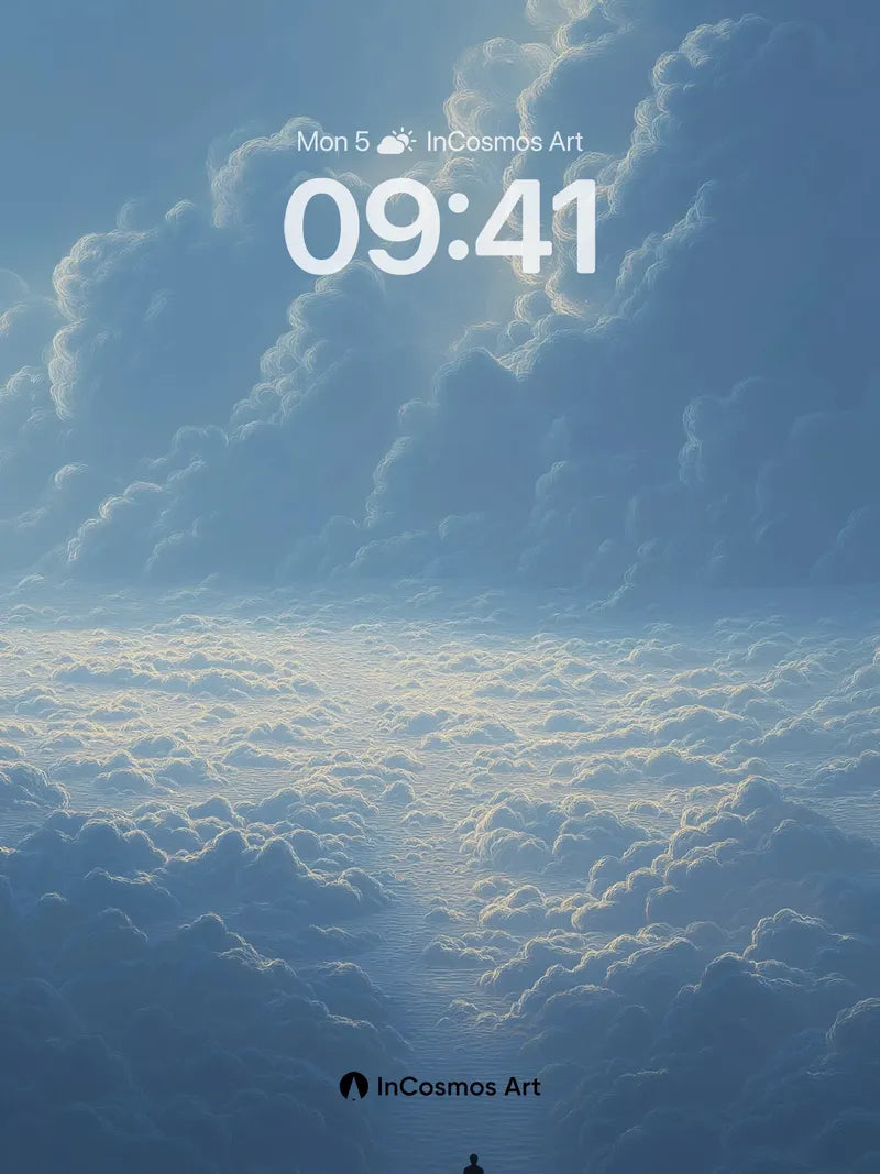Serenity Path Wallpaper Above the Clouds wallpaper for iPhone, iPad & Mac