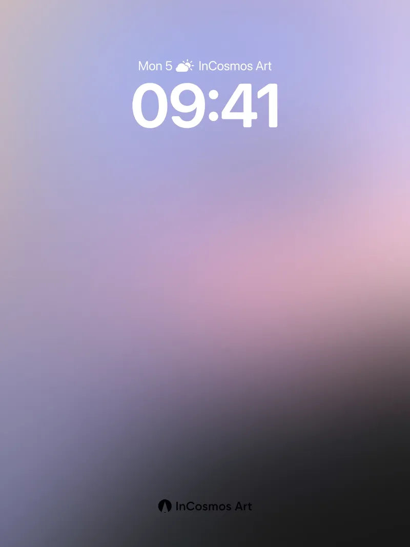 Hazy Horizon Wallpaper with Soft Gradient Flow