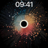 Cosmic Burst Wallpaper with Radiant Particles wallpaper for iPhone, iPad & Mac