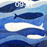 Whispering Depths Wallpaper with Starlit Whales wallpaper for iPhone, iPad & Mac