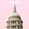 Serene Dome Wallpaper with Pastel Sky wallpaper for iPhone, iPad & Mac