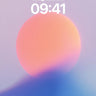 Serene Horizon Wallpaper with Soft Gradient Bloom wallpaper for iPhone, iPad & Mac