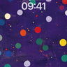 Cosmic Dot Wallpaper with Floating Color Fields wallpaper for iPhone, iPad & Mac