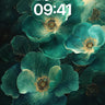 Emerald Reverie Wallpaper with Golden Veins wallpaper for iPhone, iPad & Mac