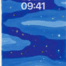 Midnight Azure Wallpaper with Starry Haze wallpaper for iPhone, iPad & Mac