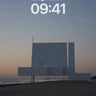 Serenity Geometry Wallpaper with Coastal Silence wallpaper for iPhone, iPad & Mac