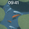 Serene Koi Pond Wallpaper wallpaper for iPhone, iPad & Mac