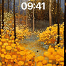 Golden Whirlpool Wallpaper with Swirling Canopy wallpaper for iPhone, iPad & Mac