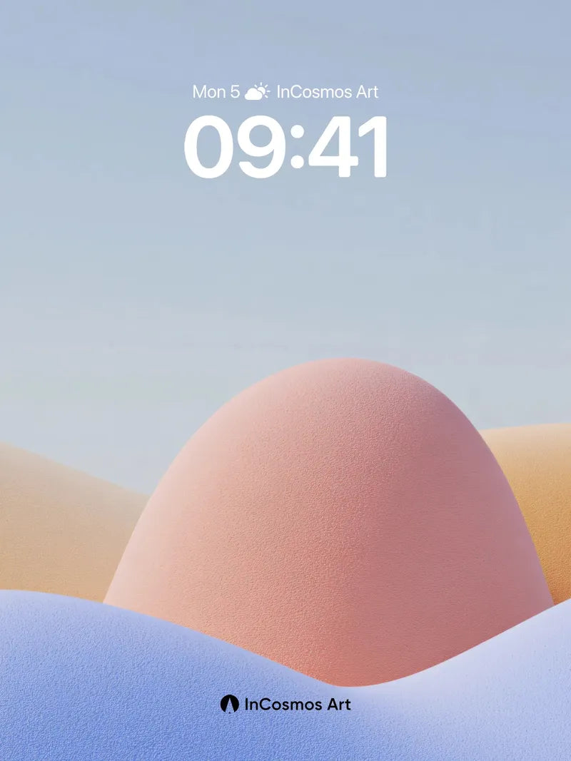 Soft Hues Wallpaper with Dreamlike Dunes