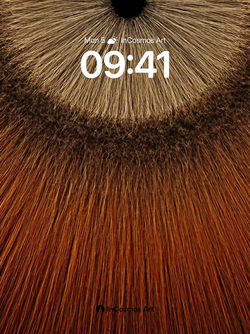 Radiant Core Wallpaper with Sunburst Threads wallpaper for iPhone, iPad & Mac