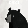 Quiet Watcher Wallpaper with Textured Fur wallpaper for iPhone, iPad & Mac