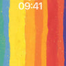 Rainbow Stripes Textured Background