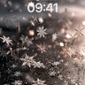 Frost Whisper Wallpaper with Glowing Crystals wallpaper for iPhone, iPad & Mac