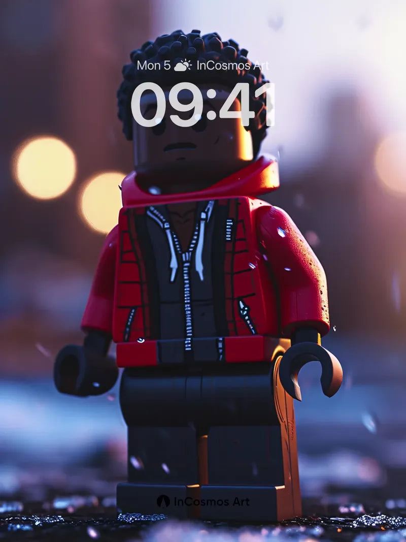 Urban Solitude Wallpaper with LEGO Soul