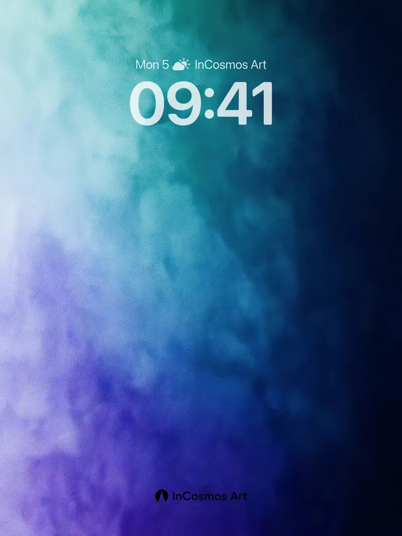 Mystic Veil Wallpaper with Ethereal Hues