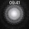 Cosmic Mandala Wallpaper with Starlight Veins wallpaper for iPhone, iPad & Mac