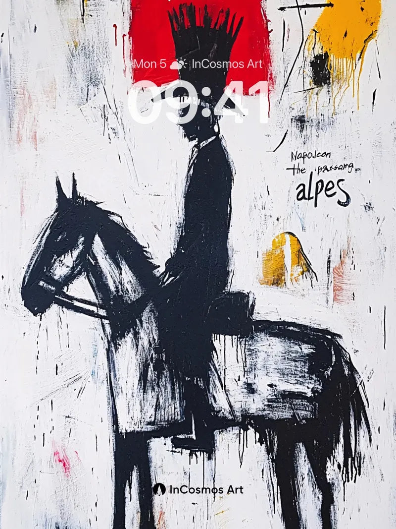 Bold Silhouette Wallpaper with Napoleonic Echoes