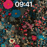 Nocturnal Bloom Wallpaper with Velvet Petals wallpaper for iPhone, iPad & Mac