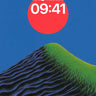 Surreal Summit Wallpaper with Living Light wallpaper for iPhone, iPad & Mac