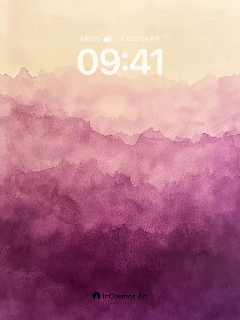 Mystic Veil Wallpaper with Ethereal Hues