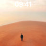 Solitary Horizon Wallpaper with Sand Breath wallpaper for iPhone, iPad & Mac