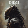 Shadowed Predator Wallpaper with Iron Feathers wallpaper for iPhone, iPad & Mac