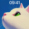 Serene Gaze Wallpaper with Emerald Eyes wallpaper for iPhone, iPad & Mac