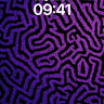 Twisted Labyrinth Wallpaper with Electric Veins wallpaper for iPhone, iPad & Mac