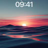 Serenity Dune Wallpaper with Sunset Echoes wallpaper for iPhone, iPad & Mac