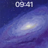 Deep Space Spiral Wallpaper in Violet Haze wallpaper for iPhone, iPad & Mac