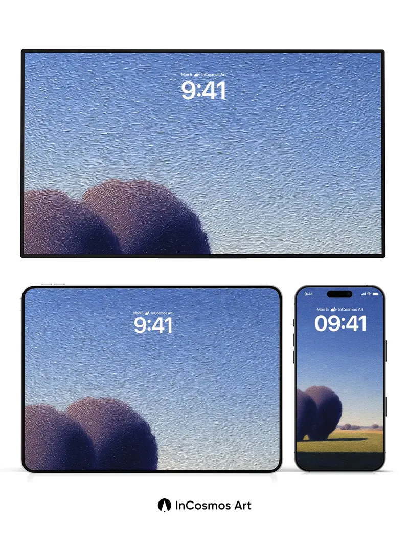 Serenity Sphere Wallpaper with Distant Hush