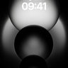 Shadowed Sphere Wallpaper with Gradient Depth wallpaper for iPhone, iPad & Mac