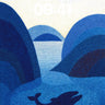 Serenity Whale Wallpaper with Midnight Hues wallpaper for iPhone, iPad & Mac
