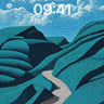 Cobalt Canyon Wallpaper with Whispering Paths wallpaper for iPhone, iPad & Mac