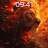 Fiery Sovereign Wallpaper with Living Embers wallpaper for iPhone, iPad & Mac