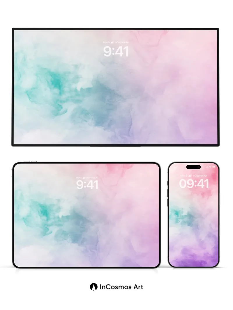 Breathing Nebula Wallpaper with Ethereal Hues