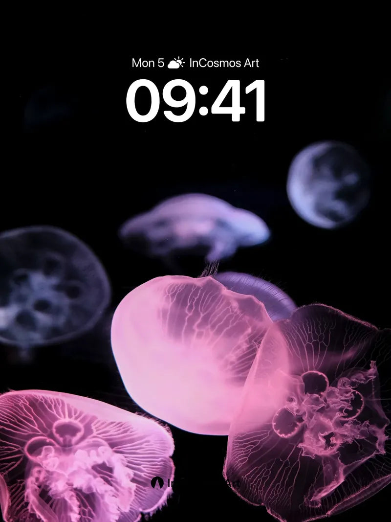 Luminous Drift Wallpaper with Ethereal Veils