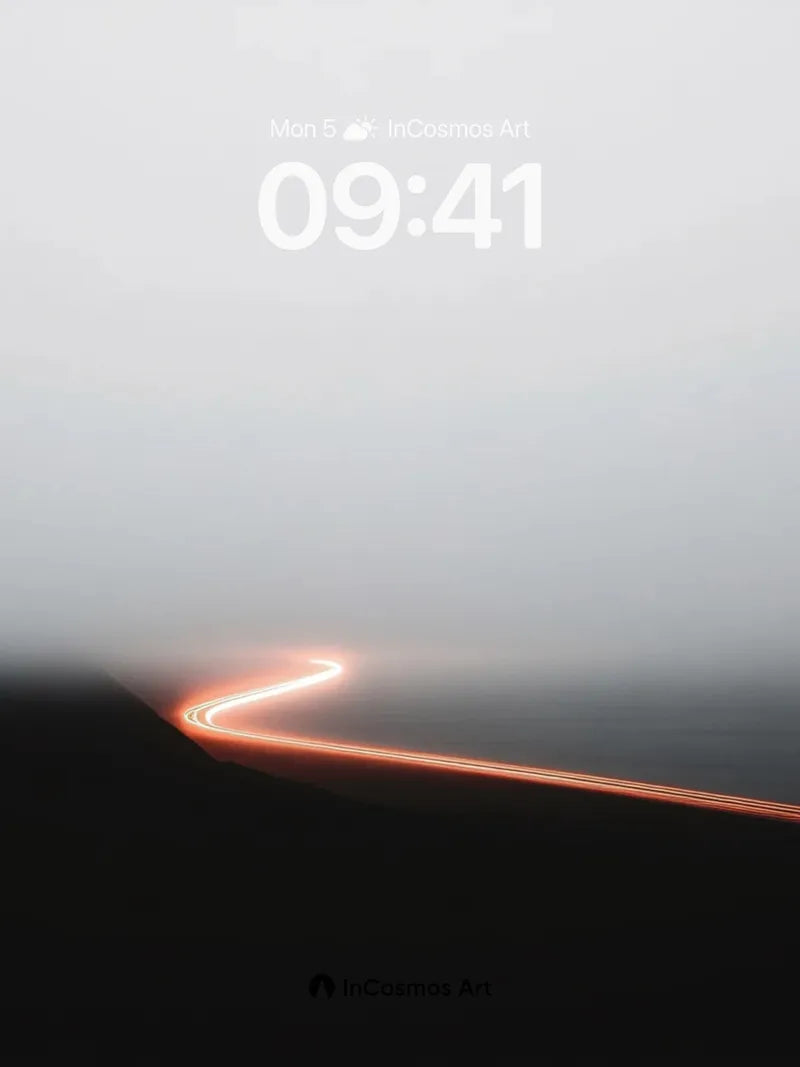 Serenity Trail Wallpaper with Light's Whisper